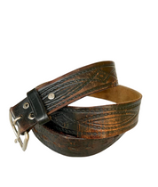 Vintage waist leather belt