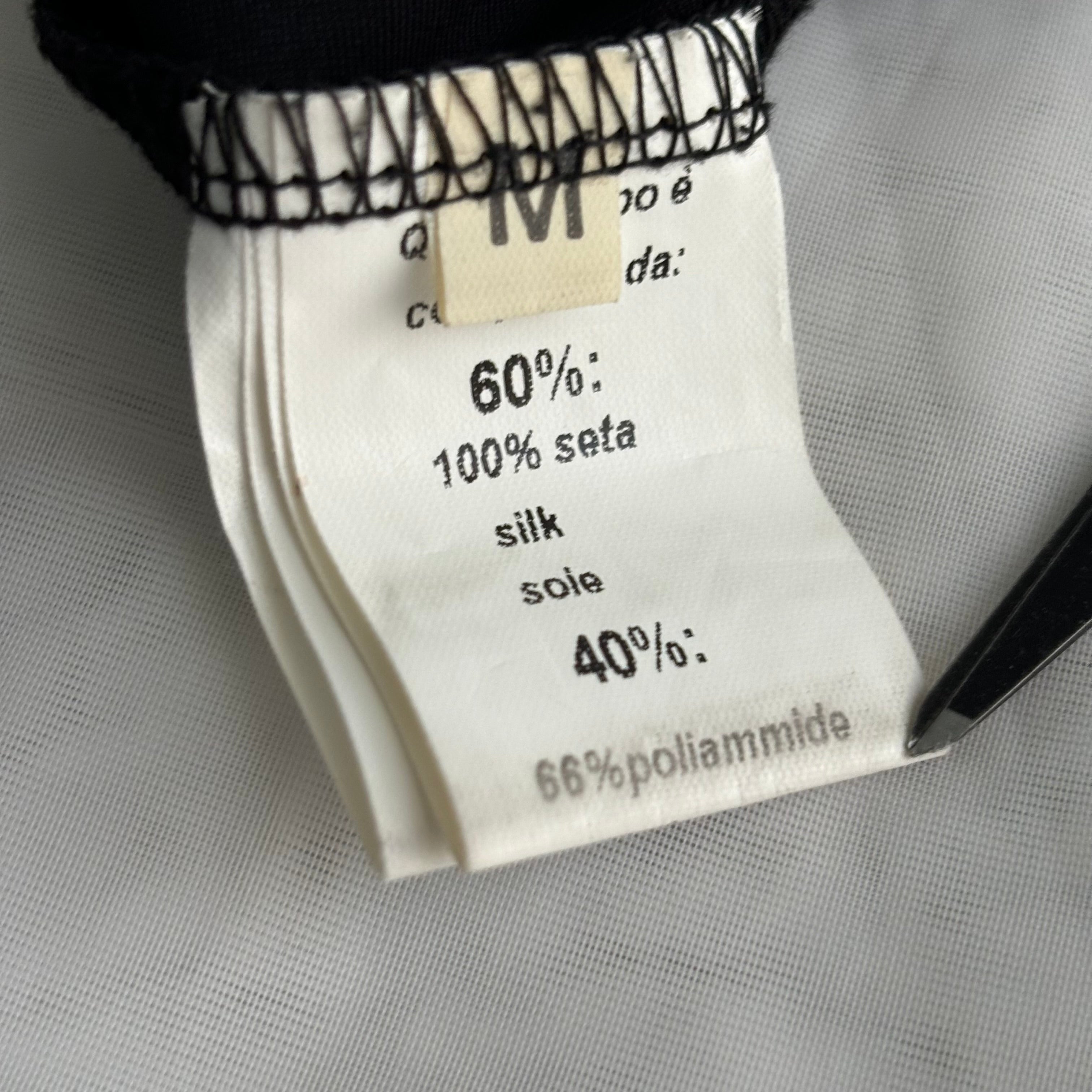 Vintage Italian Silk Dress (S)
