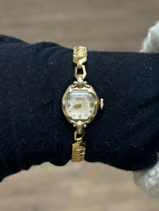 Dainty Gold Plated Gruen Watch