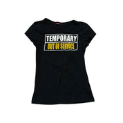 Y2K slogan baby tee (S)