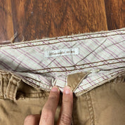 Y2K Tan Abercrombie Low Rise Flared Chino Pants (M)