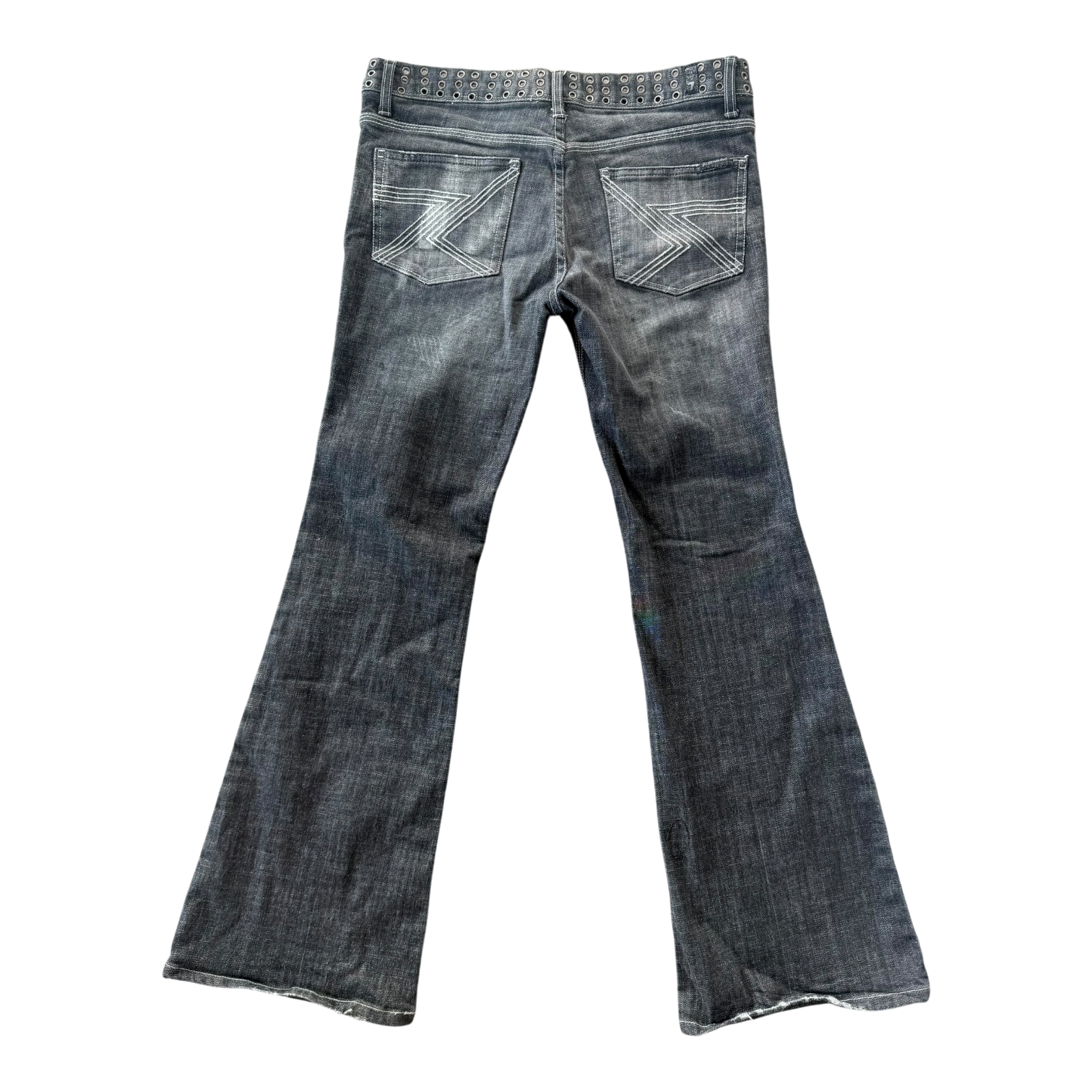 7 For All Mankind Low Rise Flares (M/L)
