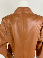 Pamela McCoy leather jacket