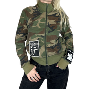 Punk Camo Zip Up (M/L)