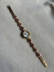 Pretty in Pink Gem Watch