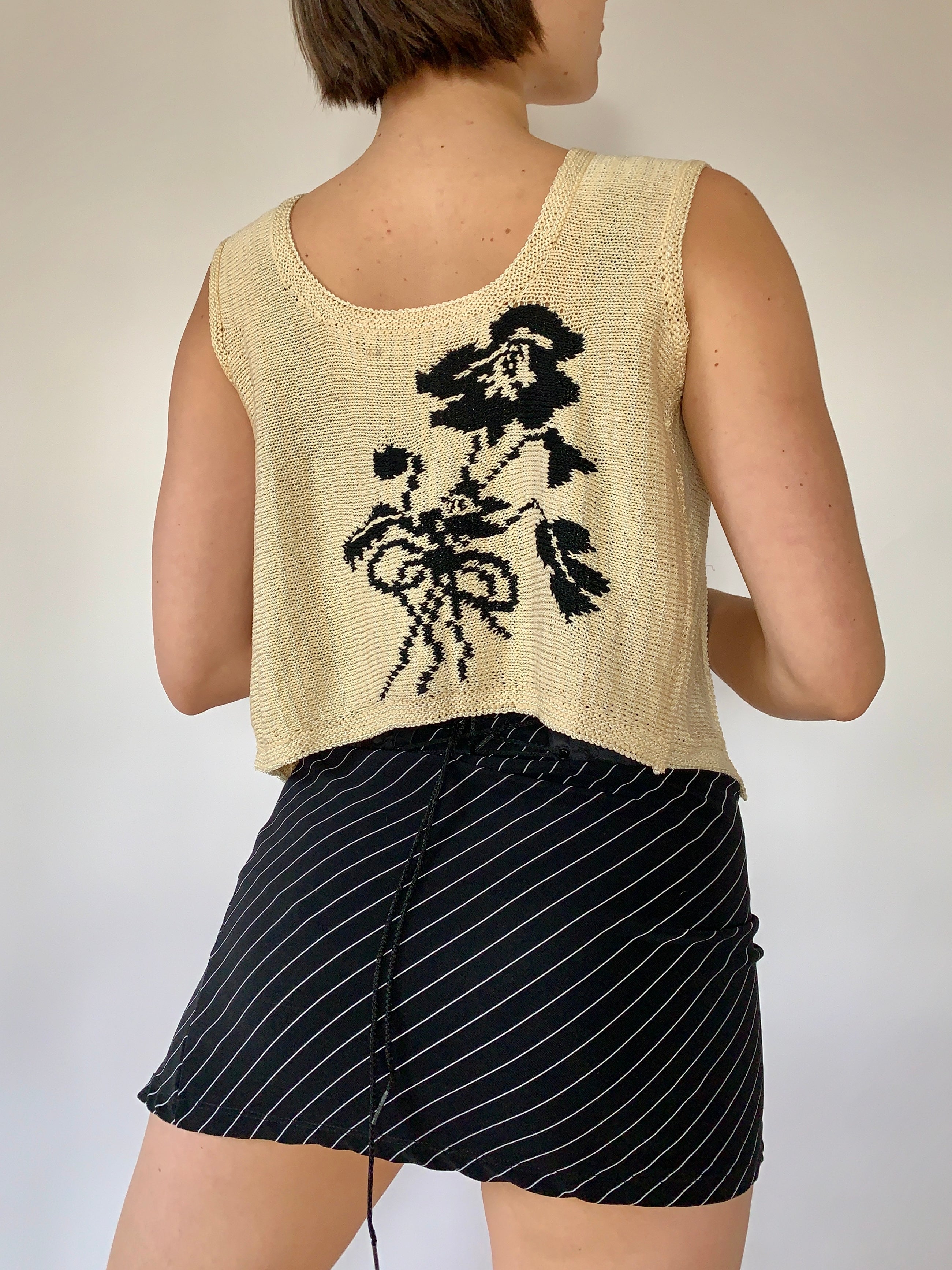 Coquette Knit Vest - XS/S