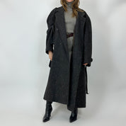 80’s Italian Wrap Coat (L/XL)