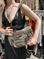 Vintage Diesel Hoop Utility Army Shoulder Bag
