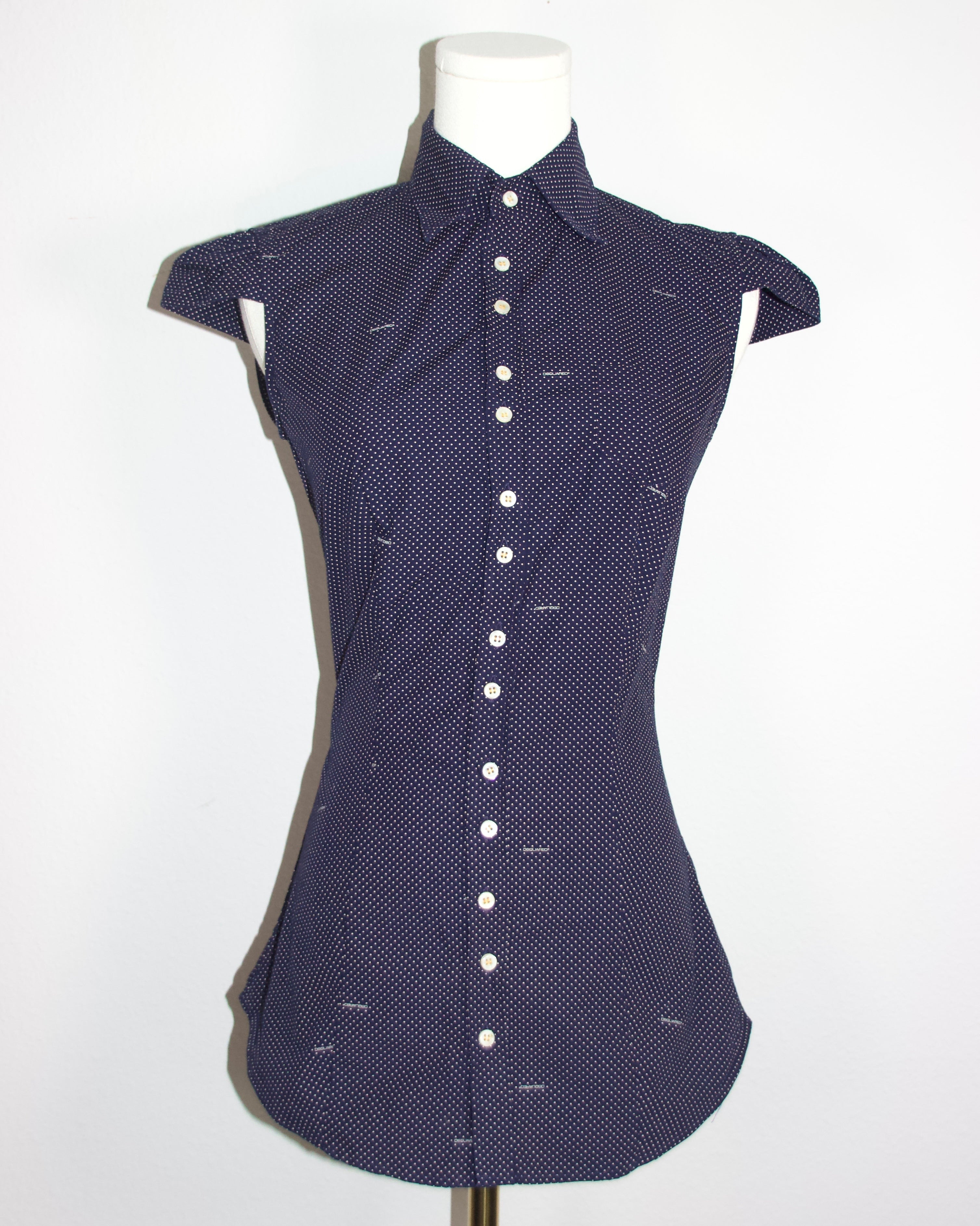 00s Dsquared Polka Dot Button Up (S)