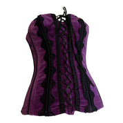 RARE Tripp nyc velvet bustier (M)