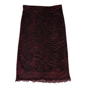 90s Vampy Midi Skirt (XS)