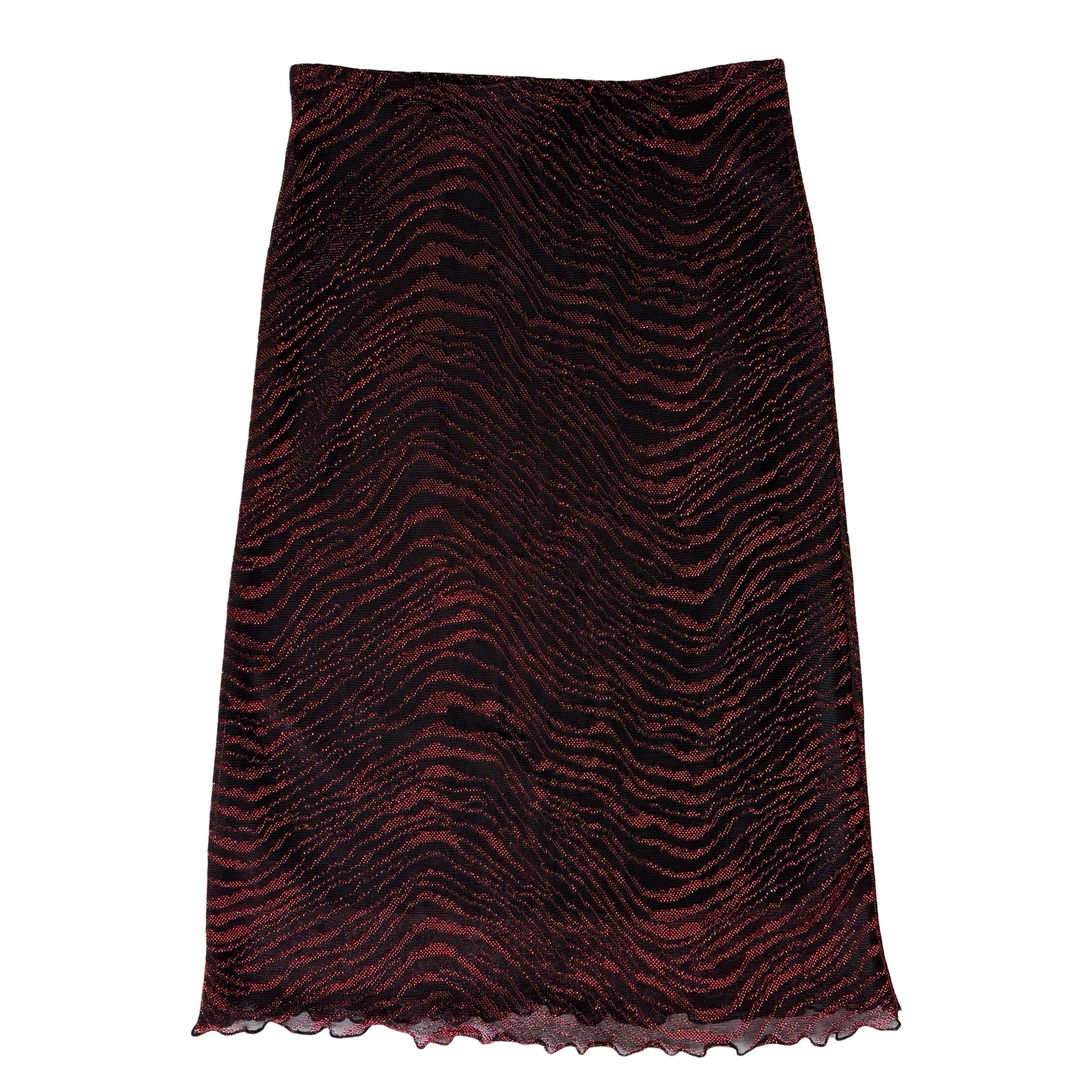 90s Vampy Midi Skirt (XS)