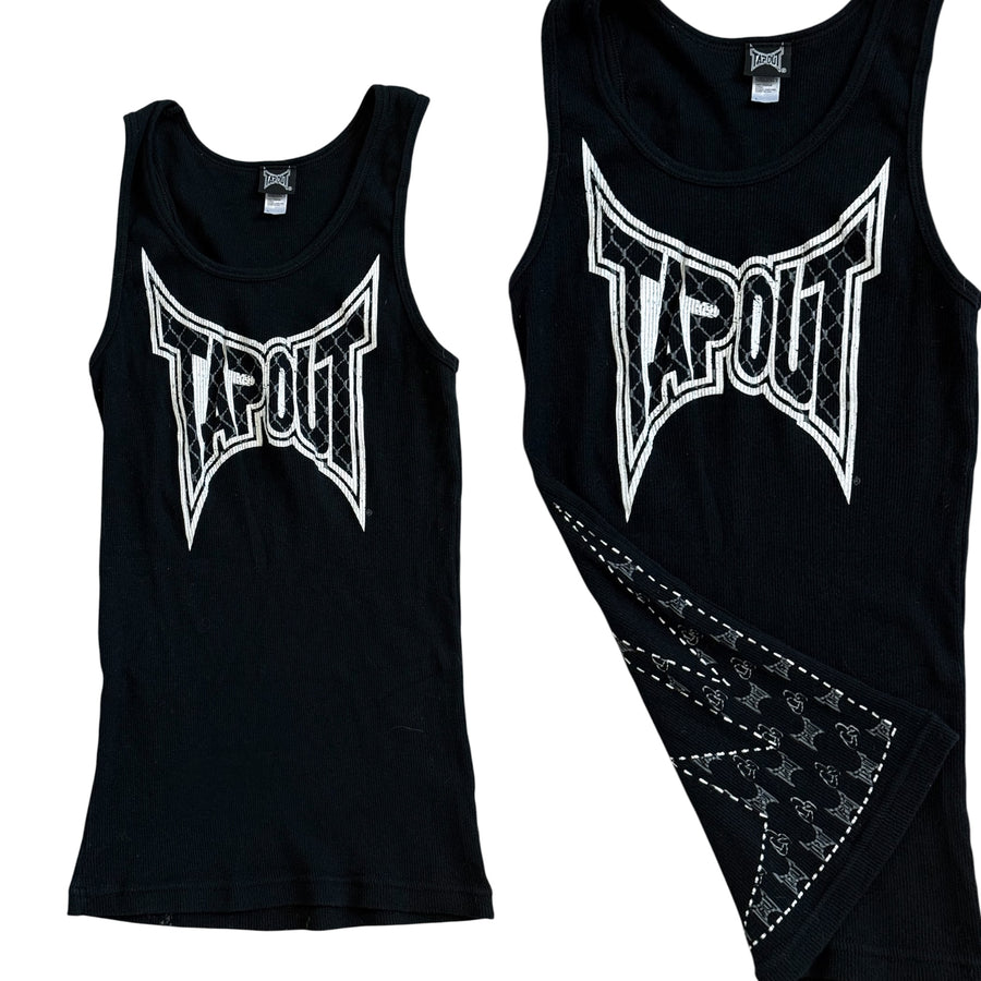 Y2K tapout ribbed tank (M-L)