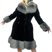 Vintage Faux Fur Coat (M/L)