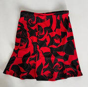 Romantic Floral Midi Skirt (XS)
