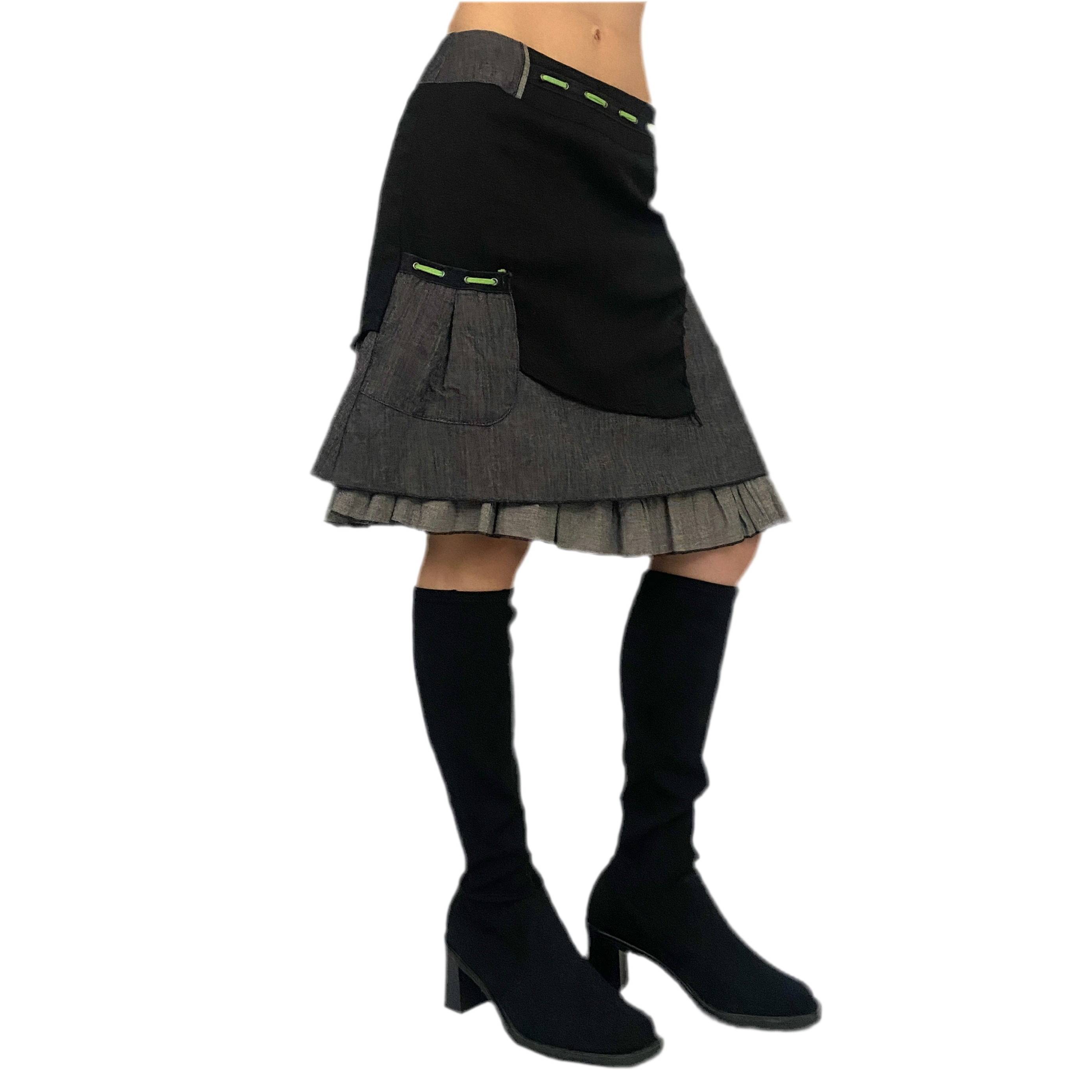 French Funky Layered Skirt (XS)