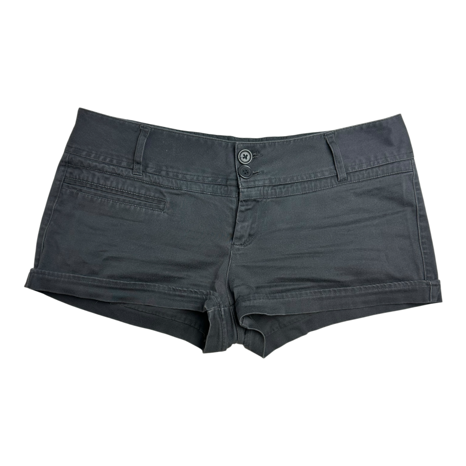 Grey Low Rise Shorts (M)