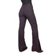 90s Bebe Pinstripe Flares (M)