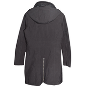 Miss Sixty M60 Black Zip Front Coat (M)