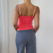 Vintage Wool Blend Lace Trim Cami (S)