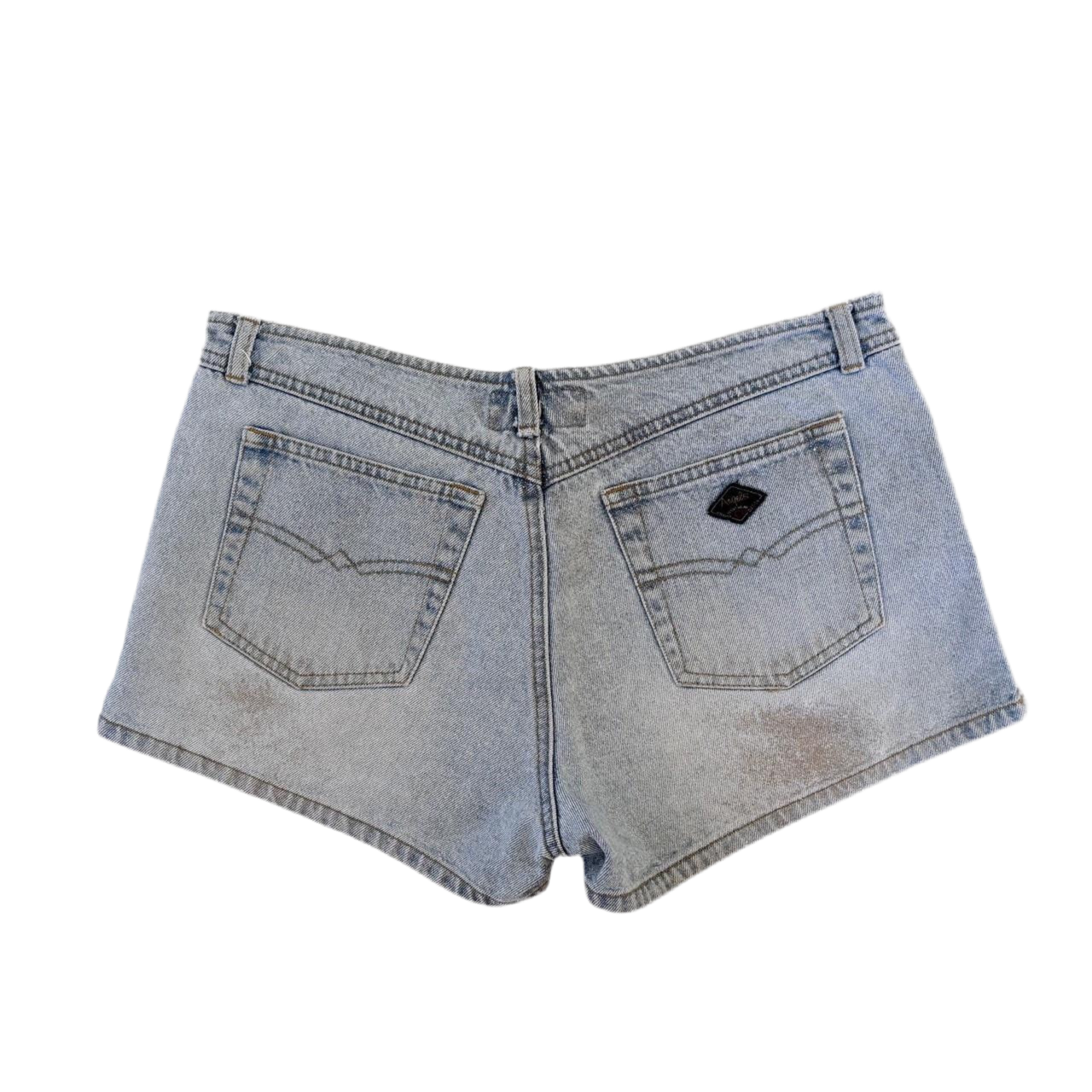 Y2K Low Rise Denim Shorts (M)