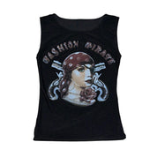 “Fashion Pirate” U.K. Vintage Graphic Tank (XS)
