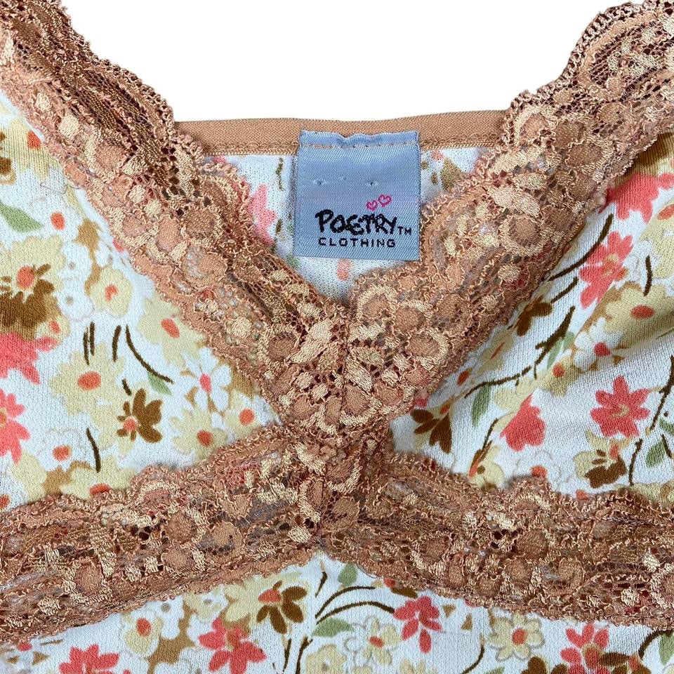 Y2K Ditsy Floral Cami (Medium)