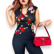 90s Cherry Blossom Top (XS)