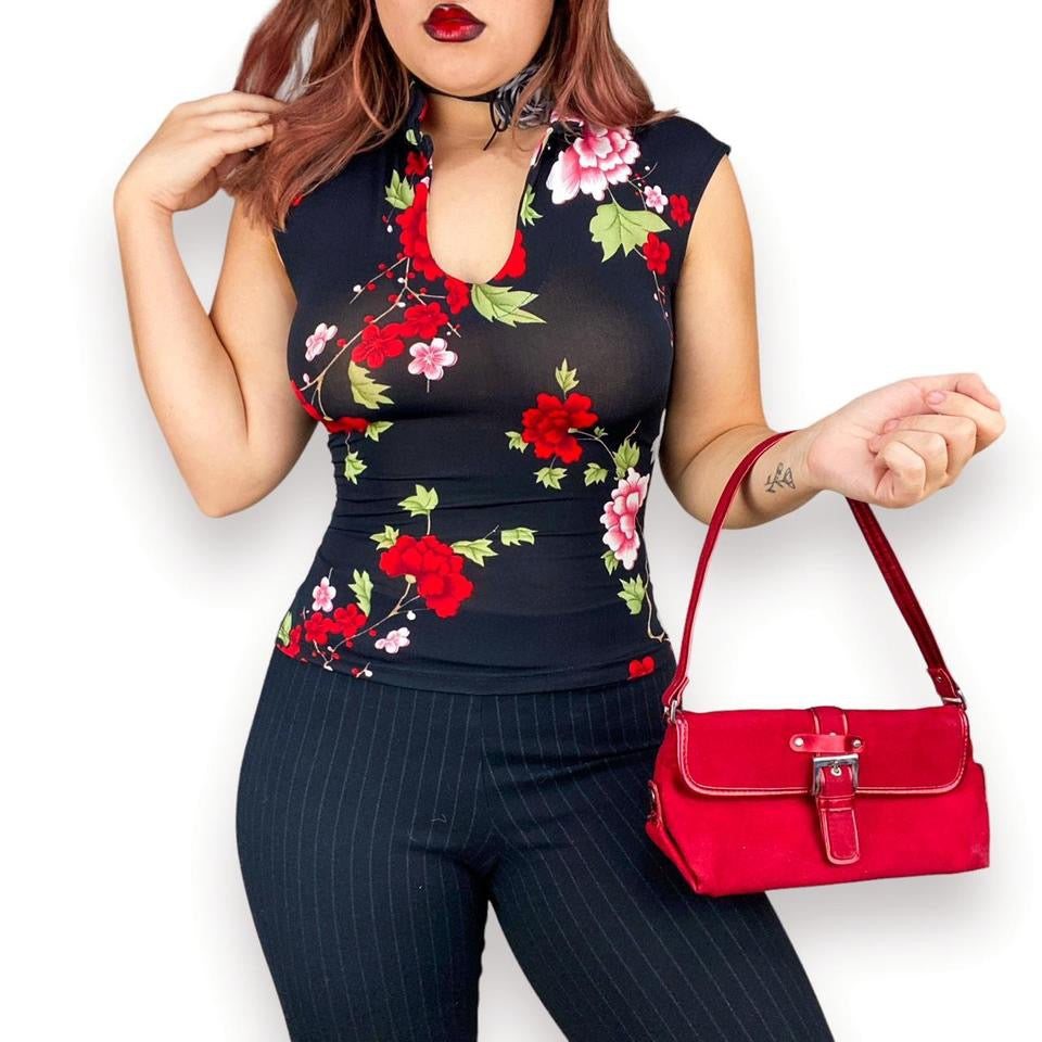 90s Cherry Blossom Top (XS)