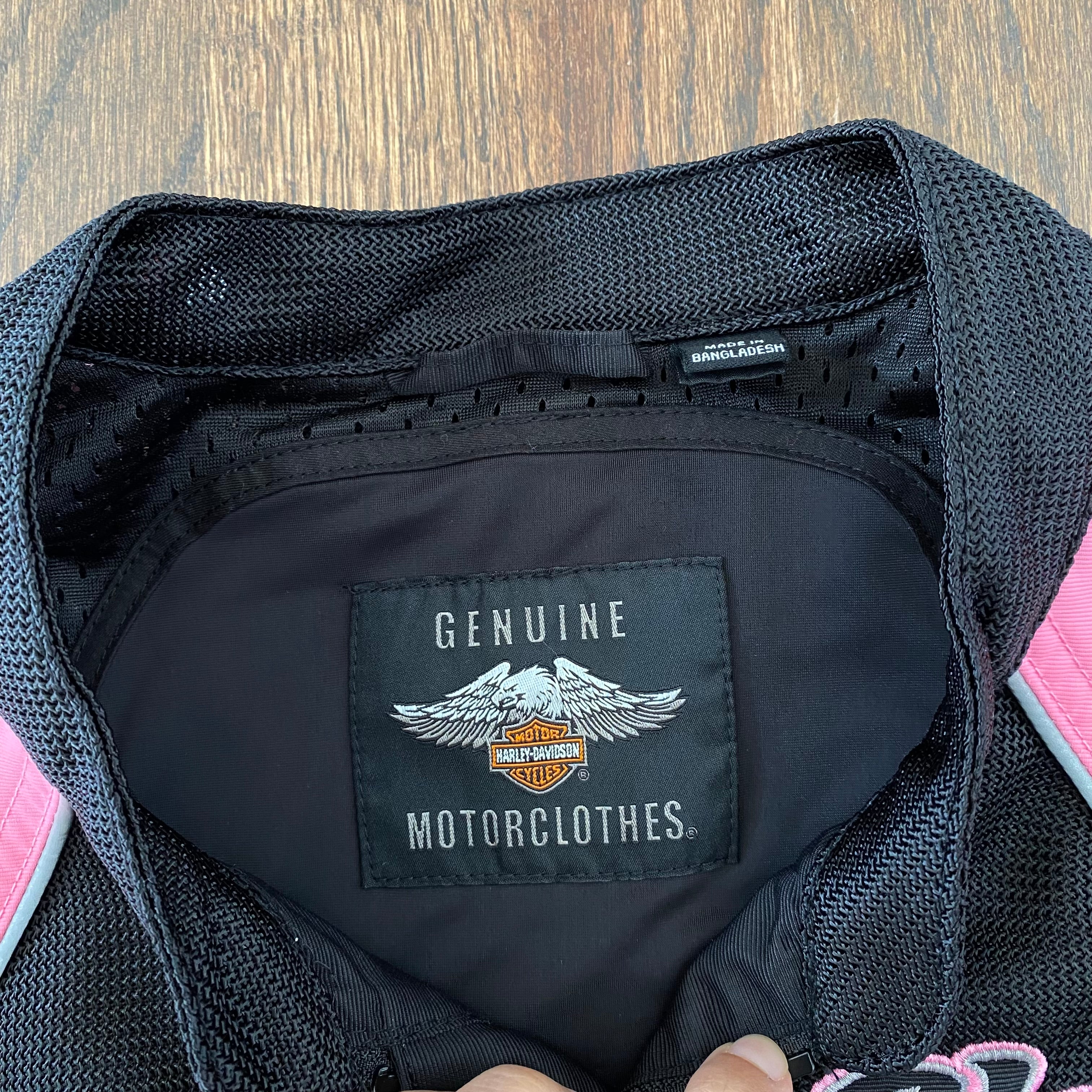 Pink Harley Double Zip (M)