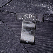 BCBG Cowl Neck Shimmer Top (XS/S)