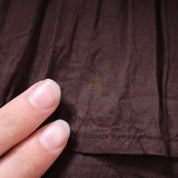 Y2K Brown Beaded Boho Midi Skirt (XS/S)