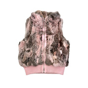 Genuine Fur Pink Vest (XS/S)