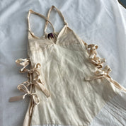 Italian Cotton/Silk Maxi Dress (M)