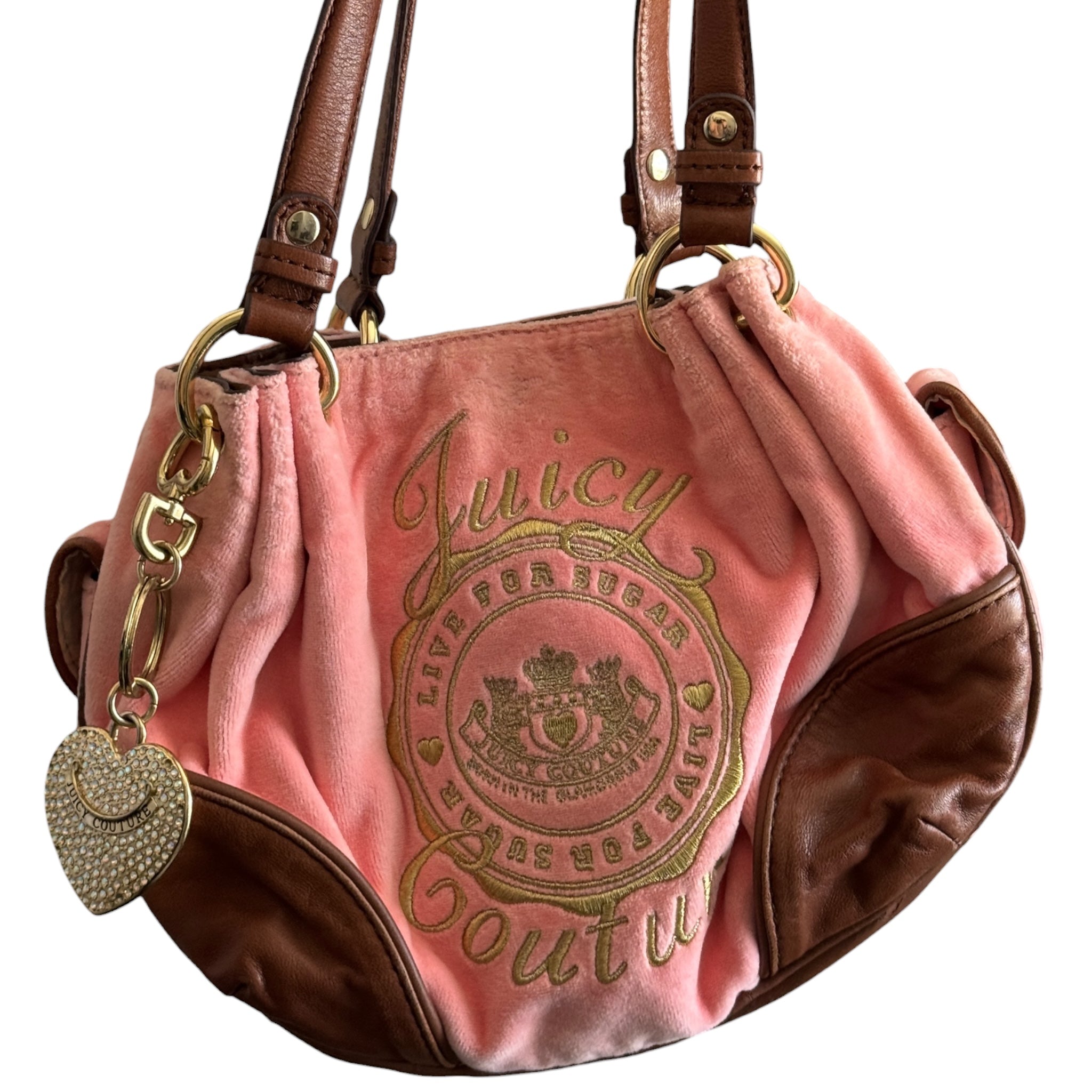 Vintage juicy couture “live for sugar” daydreamer bag