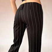 Y2K Pinstripe Flares (XS/S)