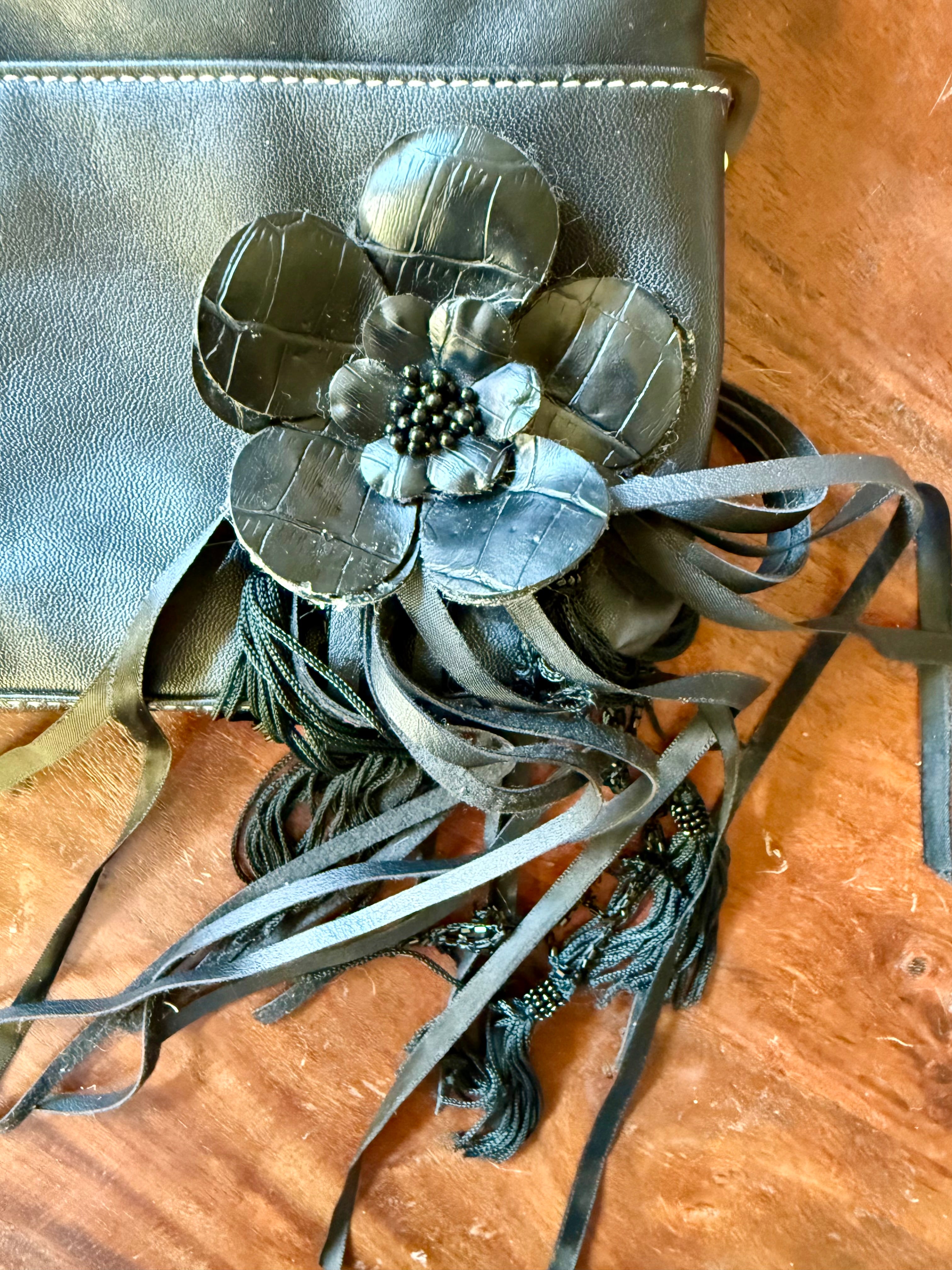 Reworked Ralph Lauren leather purse