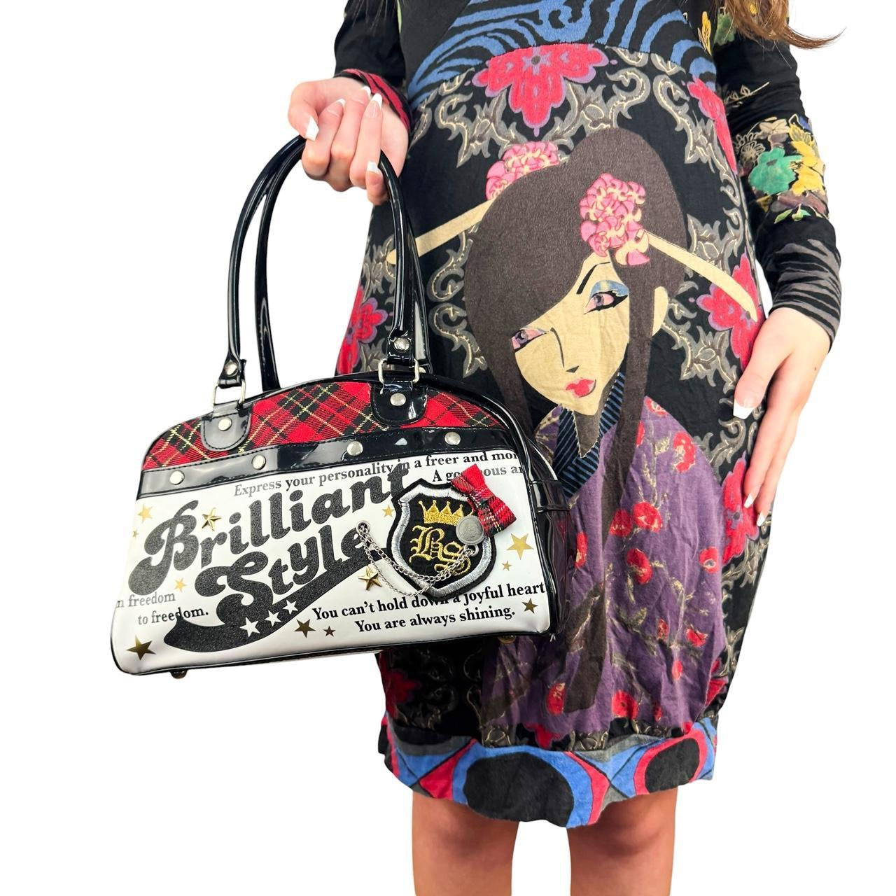 J-Fashion “Brilliant Style” Bowler Bag