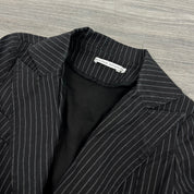 Fitted Pinstripe Blazer (XS/S)