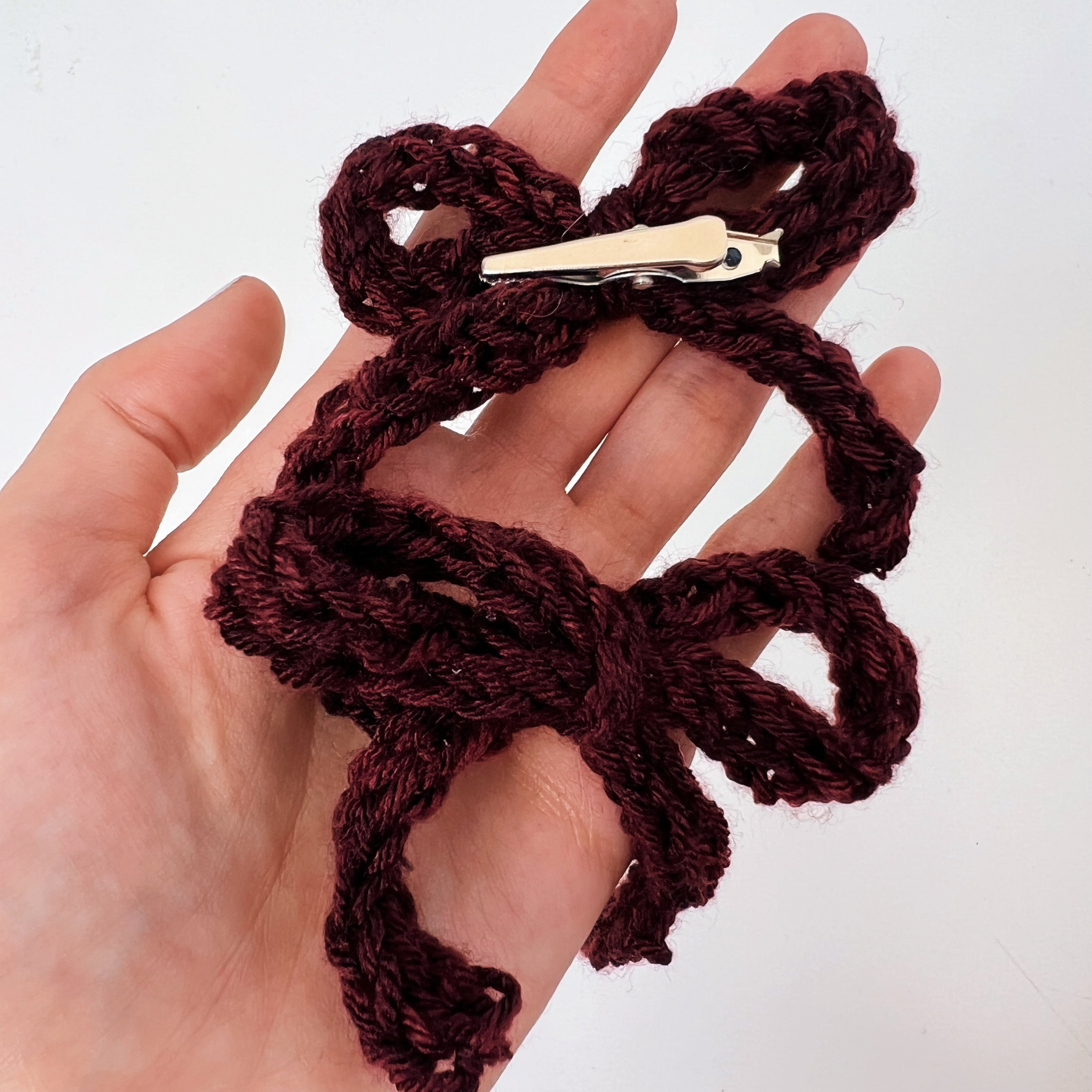 Handmade Knit Hairbows