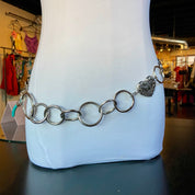 Little hearts chain belt