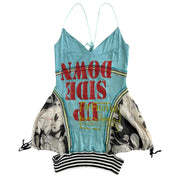 Y2K Italian Graphic Top (S/M)