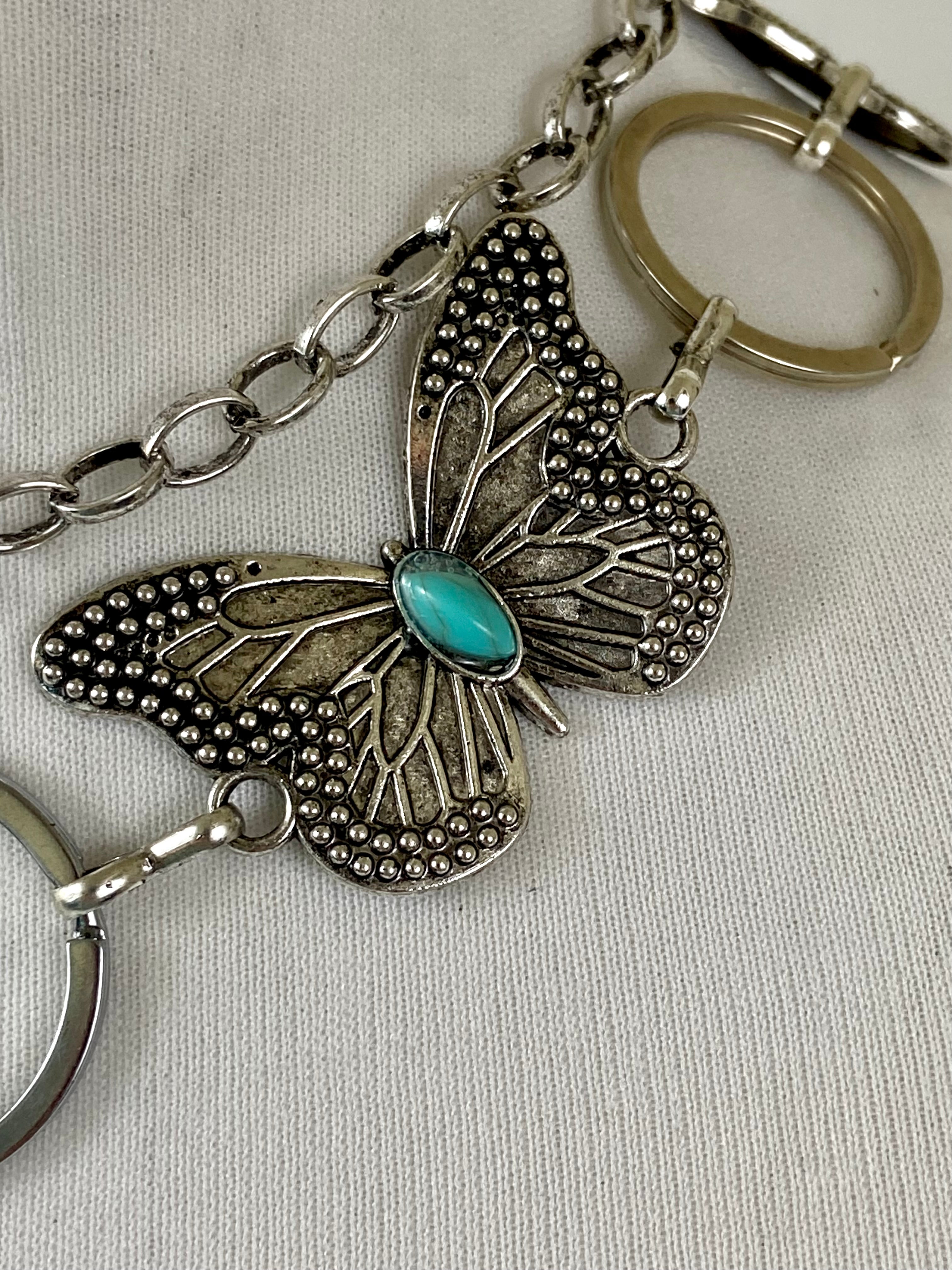 Turquoise butterfly 🦋 belt