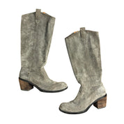 2000s Taupe Suede Knee High Boots (7.5)