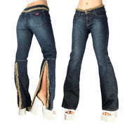 Miss Sixty Fur Trim Flare Jeans (M)