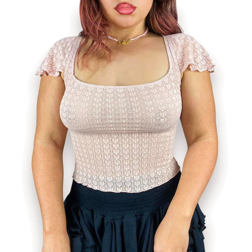 Moschino Vintage Lace Top (S)