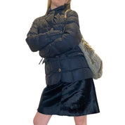 Vintage Miss Sixty Black Puffer Coat (M)