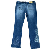 Akademiks 2000s Monogram Print Jeans (L)