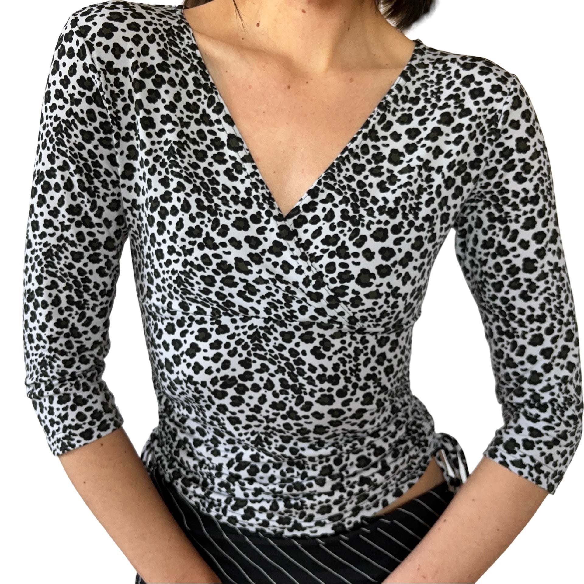 90s Leopard Top (S)