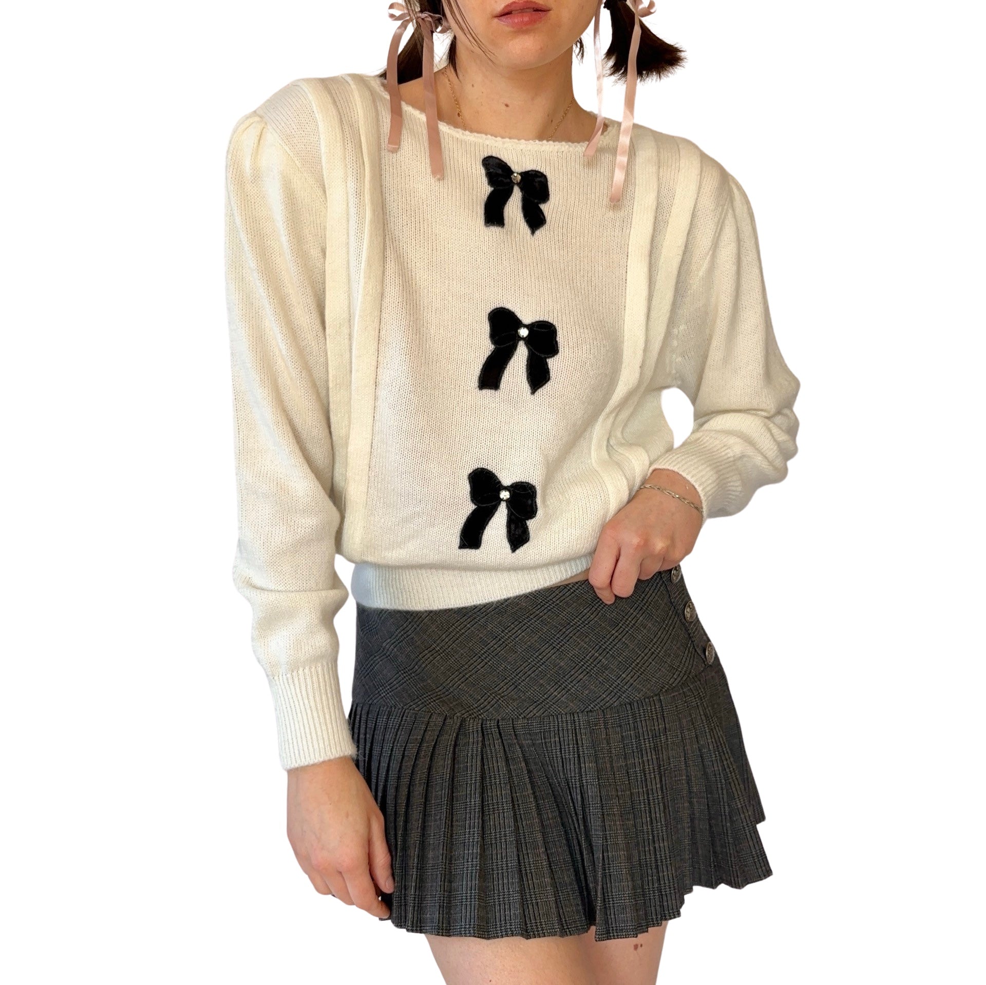 80s Coquette Pullover (M/L)